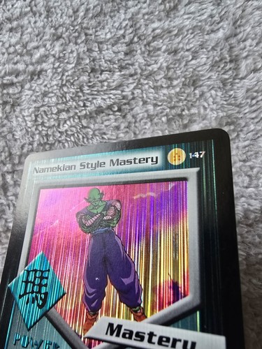 DBZ Dragon Ball Z FOIL Namekian Style Mastery 147 CCG Unlimited Trunks Saga MP - Picture 2 of 5