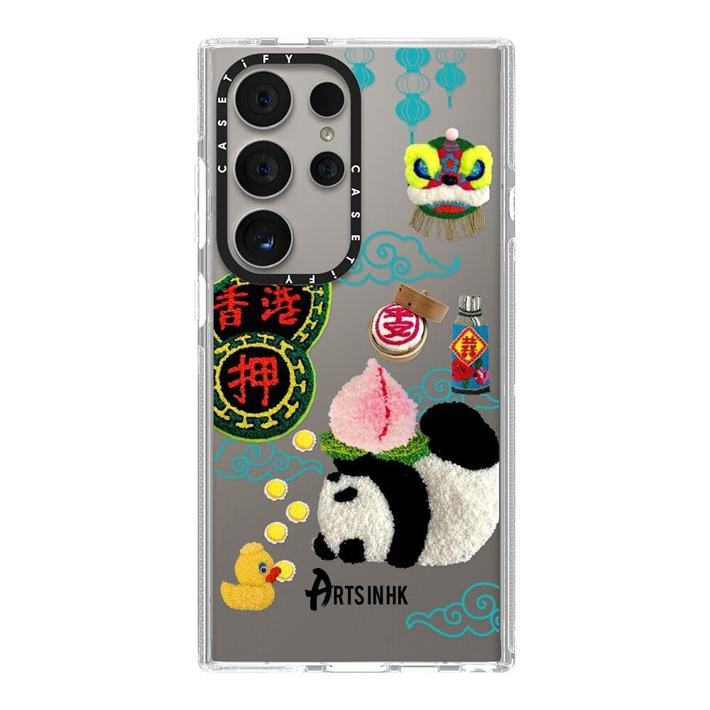 CASETiFY MIL Standard Clear Case for Samsung Galaxy S24 Ultra with 3x Military Grade Protection