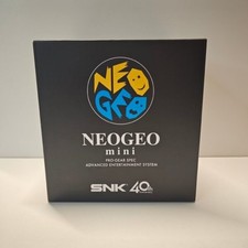 NEO GEO MINI NEOGEO PAL EU COMPLETO LIKE NEW