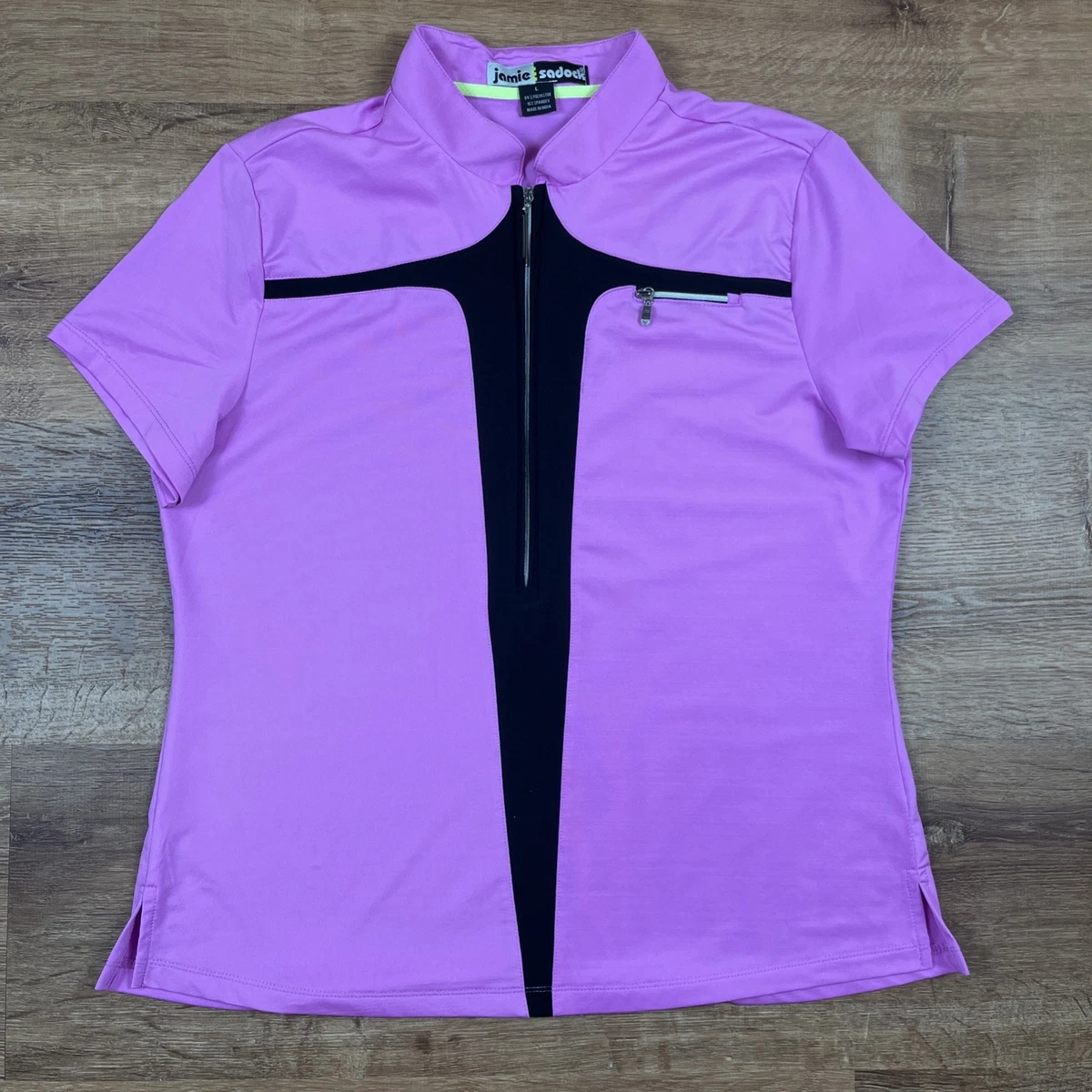 Haut/Pull à Col Montant Jamie Sadock - Motif Géométrique Multicolore - Taille XS - Occasion Parfait État