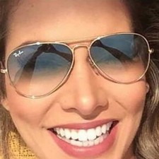 Sunglasses Aviator 3025 001/32 Light GRAY Gradient Lenses- Ray Ban Standard Size