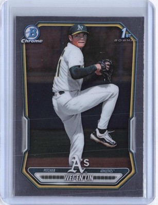 2026 Bowman #BCP-125 Wei-En Lin Chrome Prospects