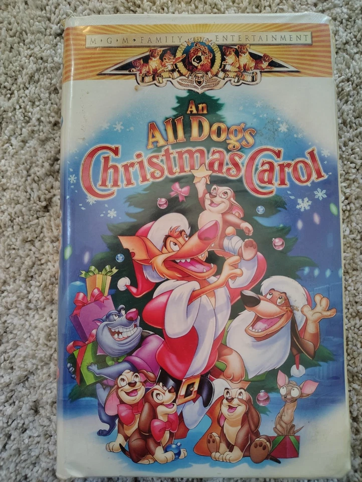Christmas VHS movies. Prancer, Prancer Returns, All Dogs Christmas Carol - Image 2 of 4