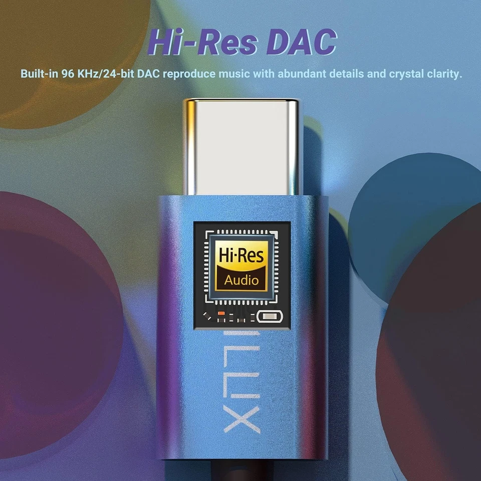 Cable de audio para automóvil USB C a 3,5 mm [96 Khz/24 bits DAC] compatible con Google Pixel... Foto 3 de 4