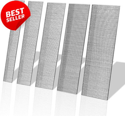 18 Gauge Brad Nails, Galvanized Nail Gun Nails for Pneumatic, Electric Brad Nail