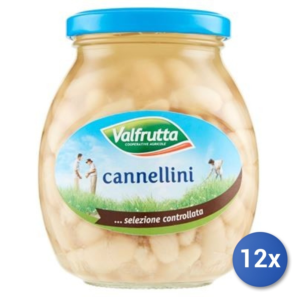12X Multipack Valfrutta Cannellini Beans Vtr Gr360