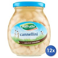 12X Multipack Valfrutta Cannellini Vtr Gr360 Bohnen In Dose Multicolore