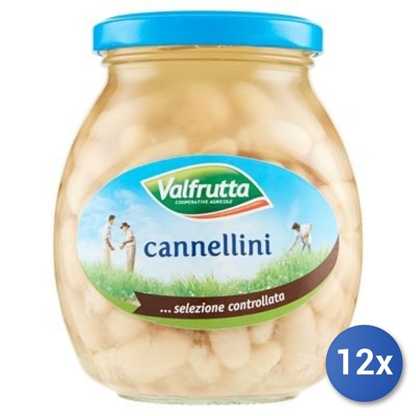 12X Multipack Valfrutta Cannellini Vtr Gr360 Bohnen In Dose Multicolore-image