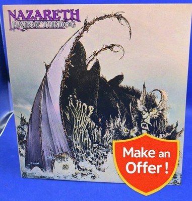 Nazareth Hair of the Dog SP-4511 LP Cracked Record EX Sleeve Read