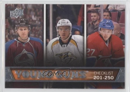 2013 Upper Deck Young Guns Nathan MacKinnon Alex Galchenyuk Seth Jones Rookie RC
