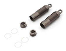 Kyosho 87' WC Optima Rear Shock Case Gunmetal 2pcs - KYOOTW152-01