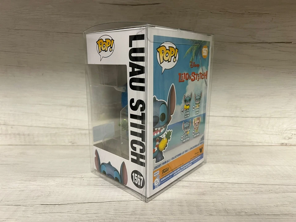 Funko Pop Luau Stitch 1567 Diamond Hollywood Exclusive - Imagen 4 de 4
