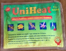 Heat Pack - UniHeat 72+ Hour Multi-purpose Jumbo Shipping Warmer