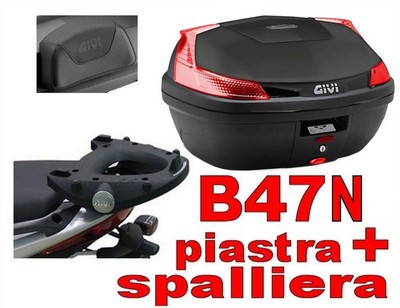 GIVI B47N + SR1150 + M5M + E131 Top Case Honda Integra 750 2016 