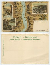 119529 - Greetings from the Rhine - Old Postcard