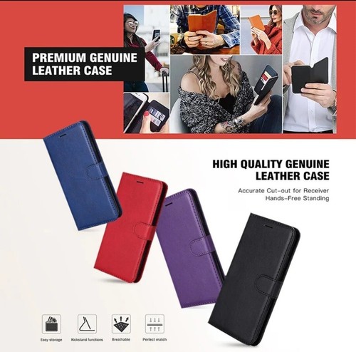 A26 5G Case Leather Filp Card Wallet Phone Cover For Samsung Galaxy A26 / A26 5G - Picture 4 of 70
