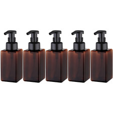 15oz Liquid Soap Foaming Dispenser Shampoo Lotion Refillable Foam Pump Bottle