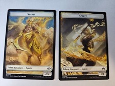 MTG - Spirit || Spirit Double Sided Token - Tarkir: Dragonstorm