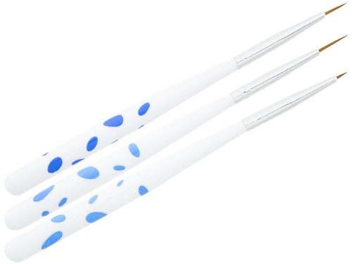 Acryl UV LED Gel Pinsel Set Nail Art Fine Liner Starter Modellage French Nail - Bild 8 von 13