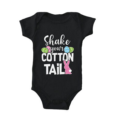Shake Your Cotton Tail - Easter Bunny Rabbit Holiday Bodysuit