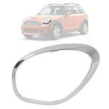 Driver Side Chrome Headlight Bezel Trim Ring For Mini Cooper Countryman 2011-16