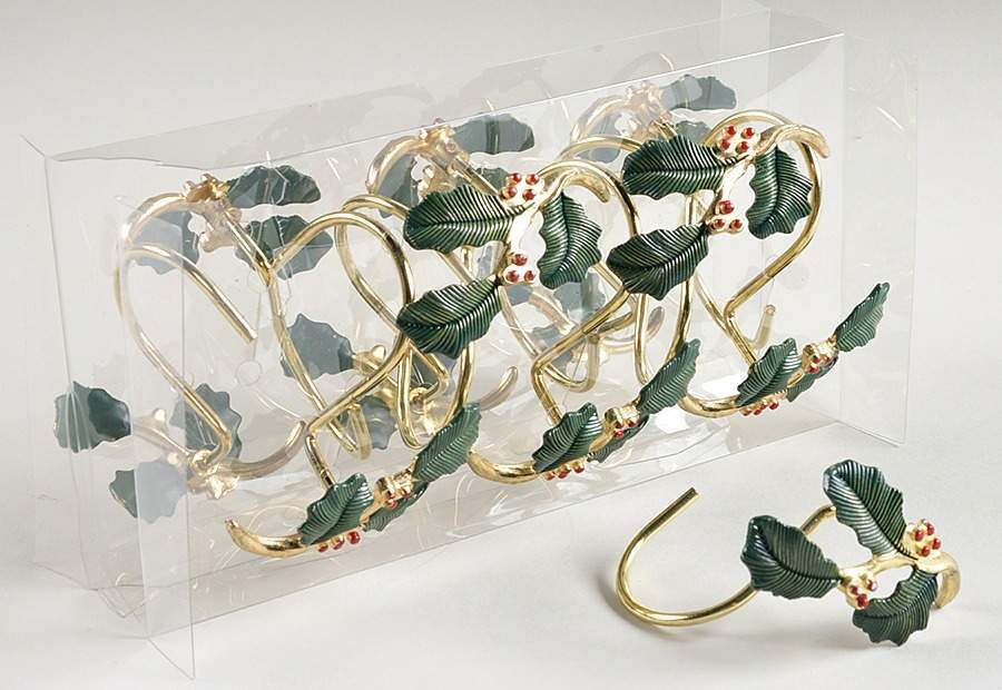 Lenox Holiday Shower Curtain Hooks 8339128 eBay