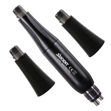Dental Hygiene Prophy Air Motor Handpiece 4 Holes /+3 Nose Cones 360° Swivel Kit
