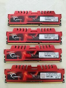 G.Skill PC3-14900 16 GB DIMM 1866 MHz DDR3 SDRAM Memory (F3