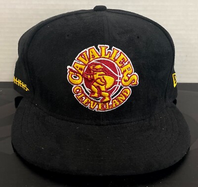 NEW ERA 9FIFTY CLEVELAND CAVALIERS CAVS HARDWOOD CLASSICS SUEDE HAT CAP (H2