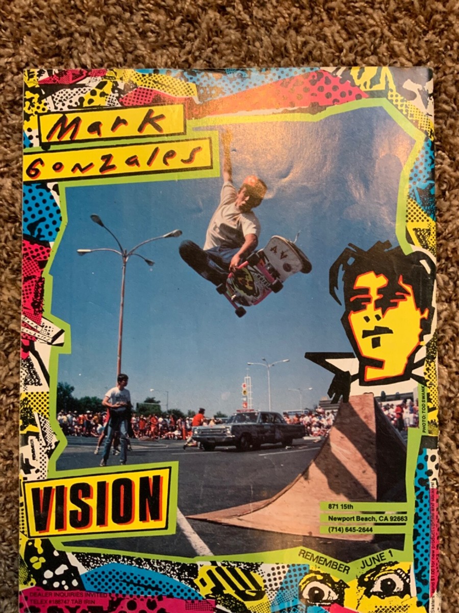 Transworld Skateboard Magazine October 1985 Gator Vision