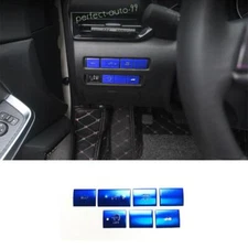 Blue Alloy Driver's Side Dash Switch Button For Nissan Sentra Sylphy 2020-2024