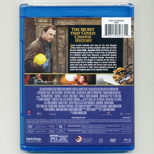 Dragon Pearl 2011 PG Familienabenteuerfilm, neuwertig Blu-ray, Sam Neill, L. Jin - Bild 2 von 4