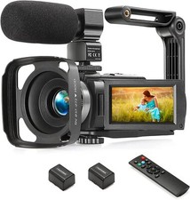 Video Camera Camcorder, Full HD 1080P 30FPS 36MP 16X Digital Zoom Digital Camera