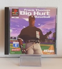 ebay® Auktion 392363651505 | FRANK THOMAS BIG HURT BASEBALL - PS1 / PLAYSTATION 1 RARITÄT PAL A5307 Thumbnail of ebay® auction 392363651505 | FRANK THOMAS BIG HURT BASEBALL - PS1 / PLAYSTATION 1 RARITÄT PAL A5307