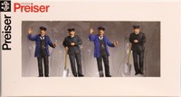 Preiser 65305, Spur 0 1:43,5 / 1:45, Figurenset: LokfüHrer Und Heizer