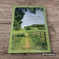 5x7  Sympathy Greeting Card Religious Condolences