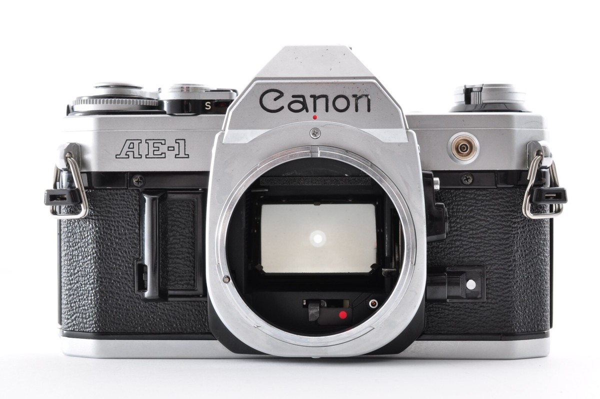 Canon AE-1 Program Silver / Lens FD 50mm f/1.8 S.C. AS-IS Canon AE-1 Program Silver / Lens FD 50mm f/1.8 S.C. AS-IS