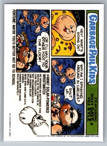 2021 Garbage Pail Kids Beyond The Streets Series 2 #29b Connecting Cooperman - Picture 2 of 2