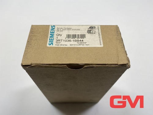 Siemens Circuit Breaker 3RT1036-1BB44 Power Contactor 24VDC+3RH1921-1HA22 - Picture 2 of 10