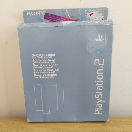 Soporte vertical oficial PlayStation 2 Aqua SCPH-10040 EAQ en caja nuevo - Imagen 10 de 18