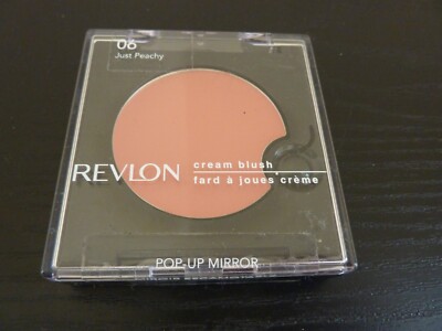 Revlon Cream (Creme) Blush - JUST PEACHY  06 - Brand New / Sealed