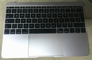 Original Apple MacBook ""Core M3" 1.1 Anfang 2016 Handauflage + Tastatur + Mousepad