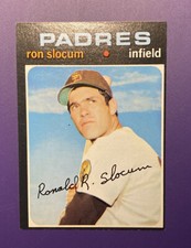 Ron Slocum 1971 #274 Topps Baseball Card - Super Nice - Excellent +
