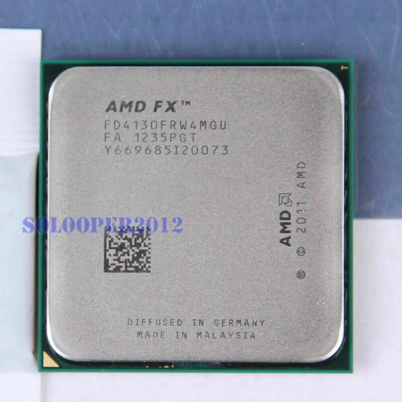 AMD FX-4130 3.8 GHz Quad-CORE FD4130FRW4MGU 4MB Socket AM3+ CPU Processor - Image 4 of 4