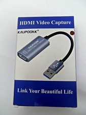 Video Capture Card Broadcast Live or Record via DSLR Camcorder   inv445 