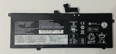 Genuine L18M6PD1 L18M6PD2 Battery ThinkPad X13 X390 X395 Series 02DL017 02DL018