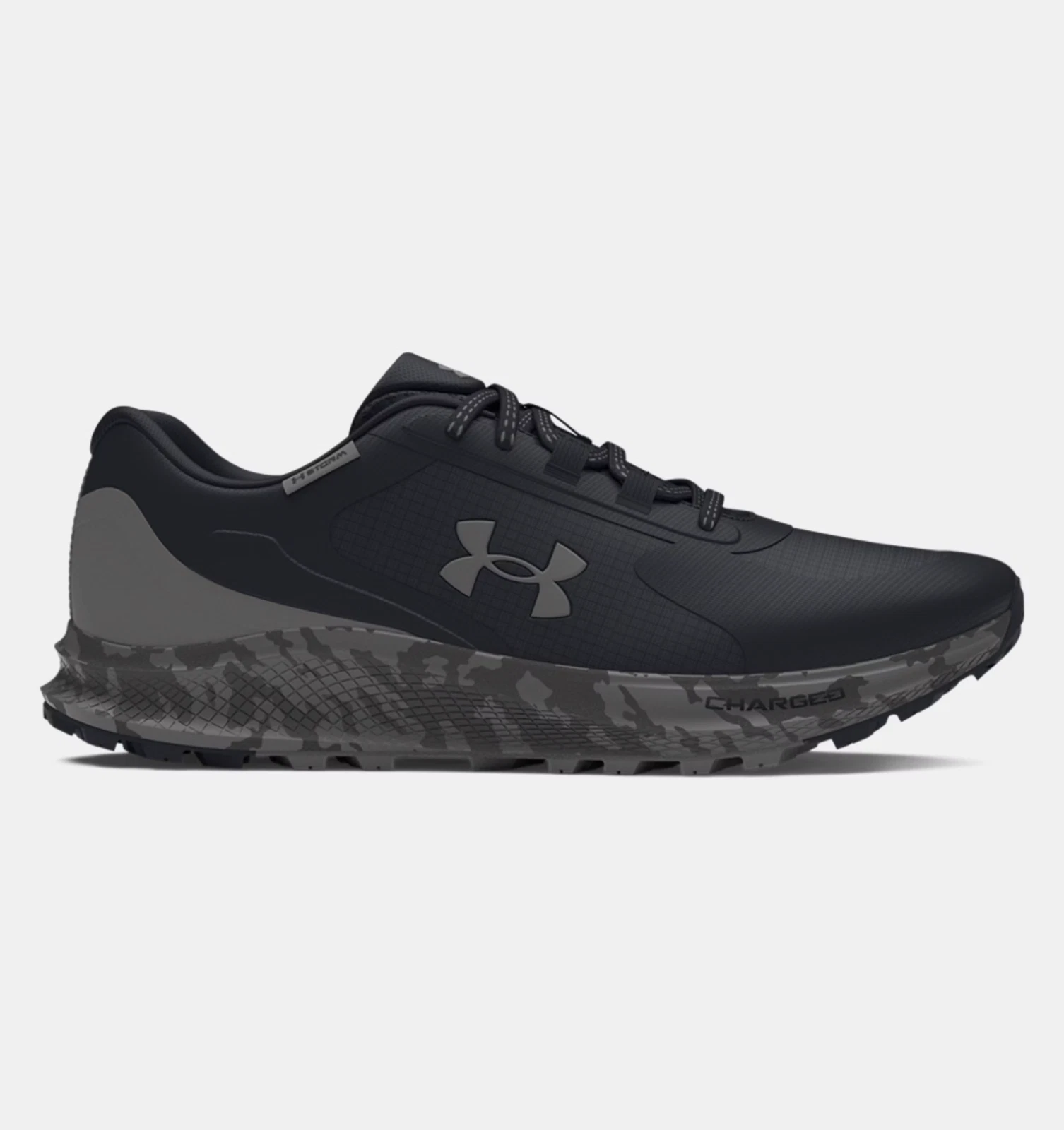 Men's UA Bandit Trail 3 Running Shoes in Black / Castlerock