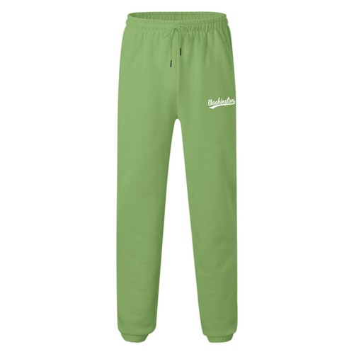Pantalones de Gimnasio para Hombres Calle Color Sólido Ocio Deportes Correr Pantalones Deportivos Informales Sueltos - Imagen 6 de 31