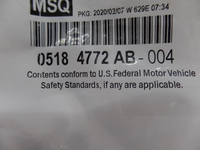 5184772AB OEM 2012-21 JEEP WRANGLER ÁRBOL DE LEVAS SENSOR SELLO Foto 3 de 4