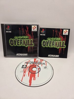 CD Top Project Overkill - Sony PlayStation 1, PS1 - Komplett mit Anleitung,